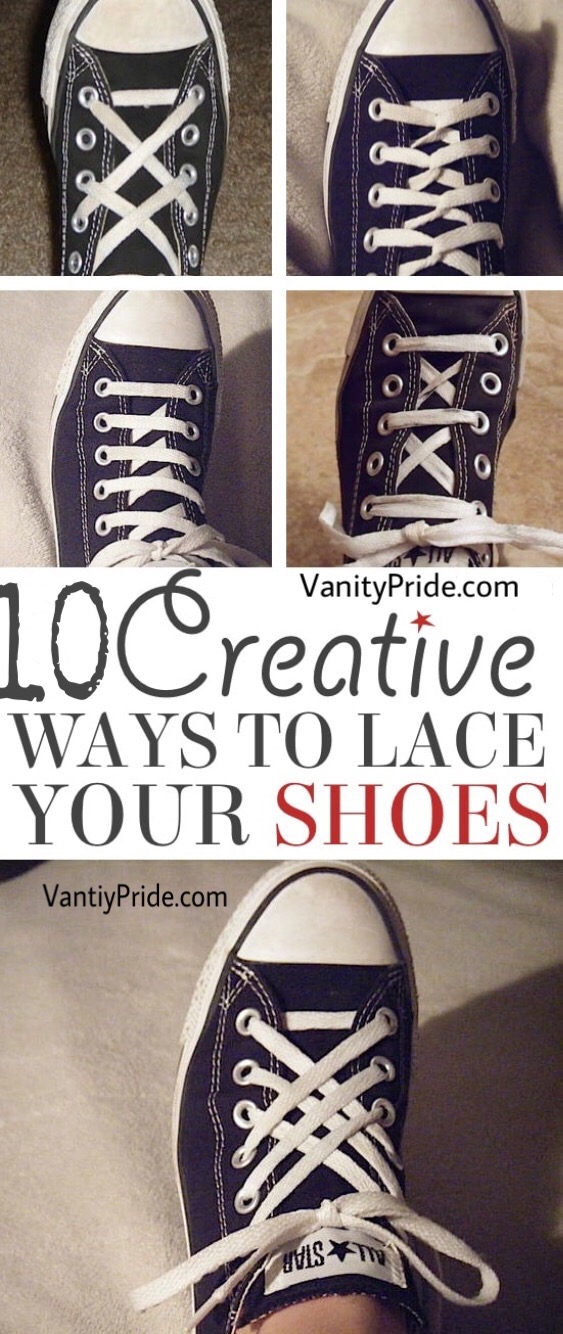 lace up shoes cool ways